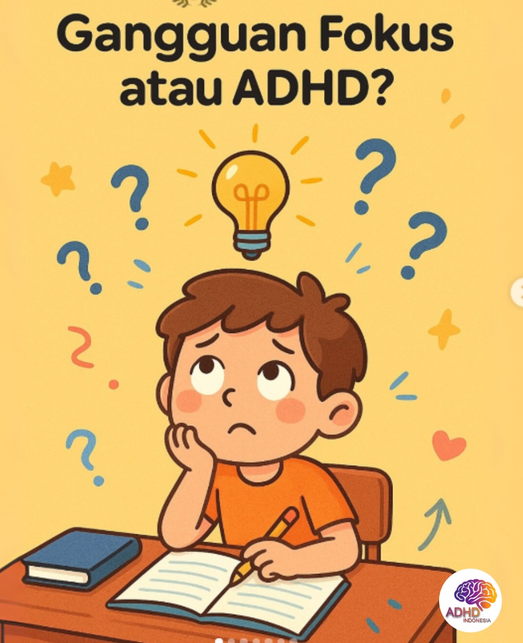 ADHD dan Kesulitan Fokus Anak: Edukasi untuk Keluarga di Kabupaten Pasuruan