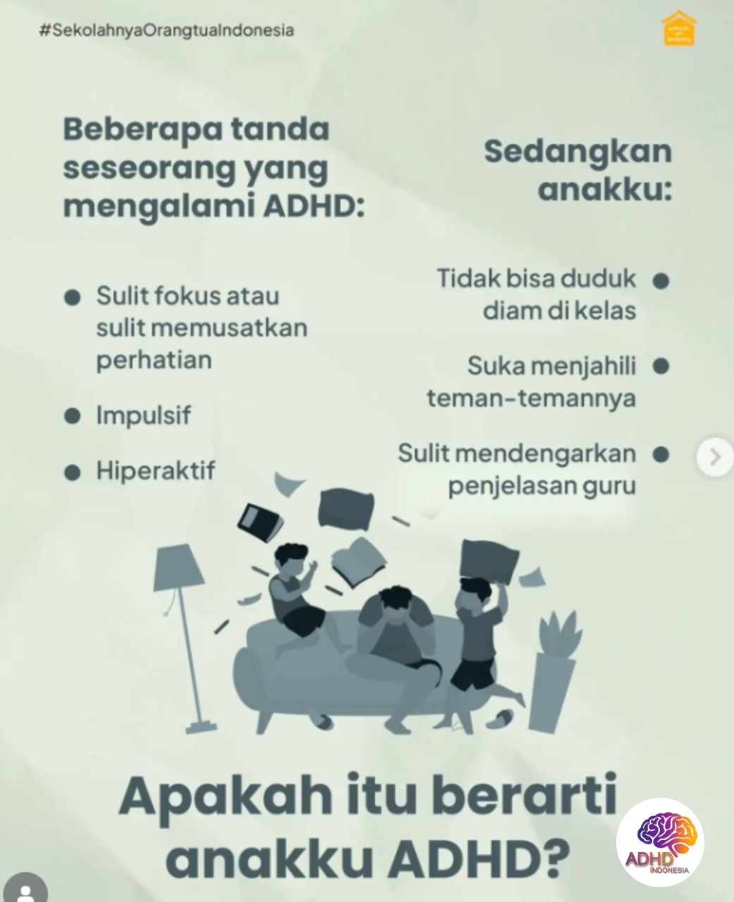 Ciri dan Gejala ADHD pada Anak Usia Dini di Kabupaten Pasuruan